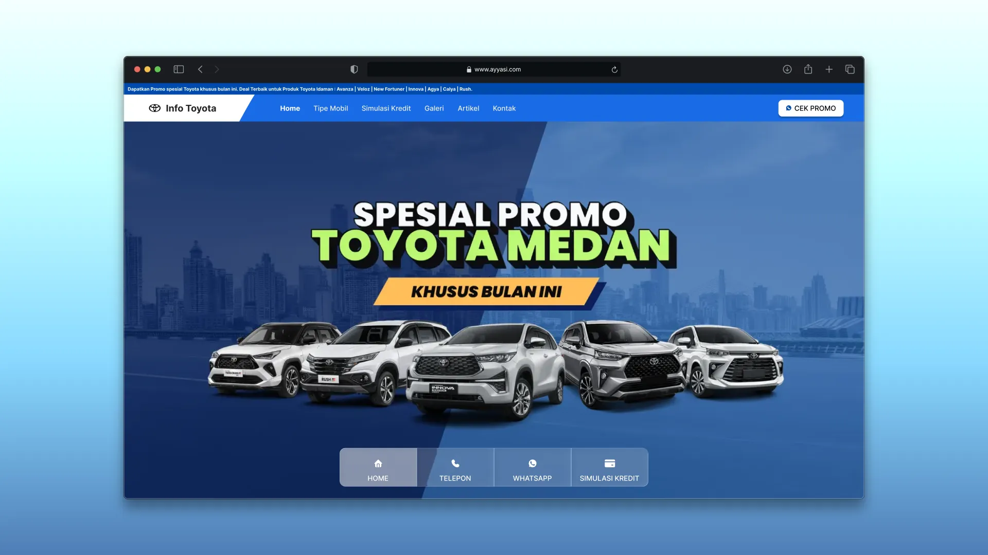 Preview portfolio Dealer Toyota