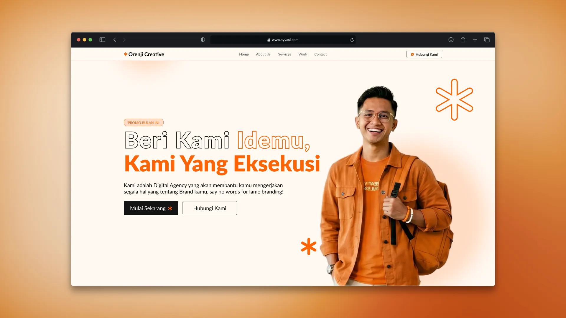 Preview portfolio Orenji Creative